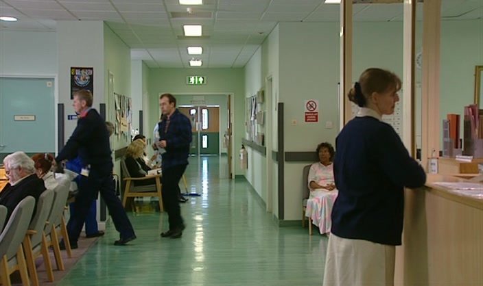 'PLEASE REPORT TO DELIVERY ROOM ONE.'  