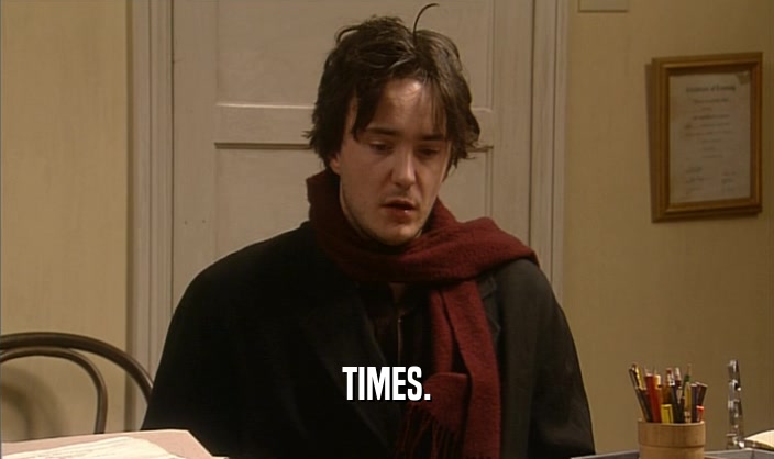TIMES.  