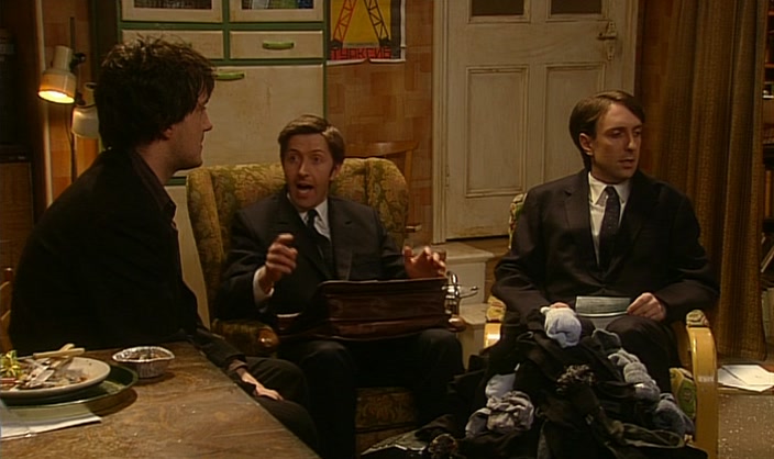 I LIKE THE ONE WHERE HE WENT TO DINNER WITH THE TAX COLLECTOR. 
