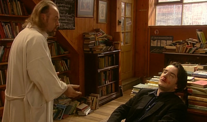 - (KNOCK AT DOOR) - I COULD DO YOUR ACCOUNTS. 