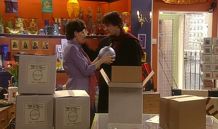 WILL YOU MIND THE SHOP? I HAVE TO SEE MY ACCOUNTANT. 