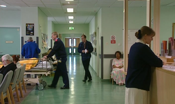 'PLEASE REPORT TO DELIVERY ROOM ONE.'  