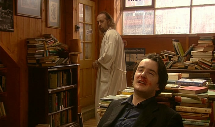 - YEAH. - COULD I HAVE A GLASS OF WINE? 