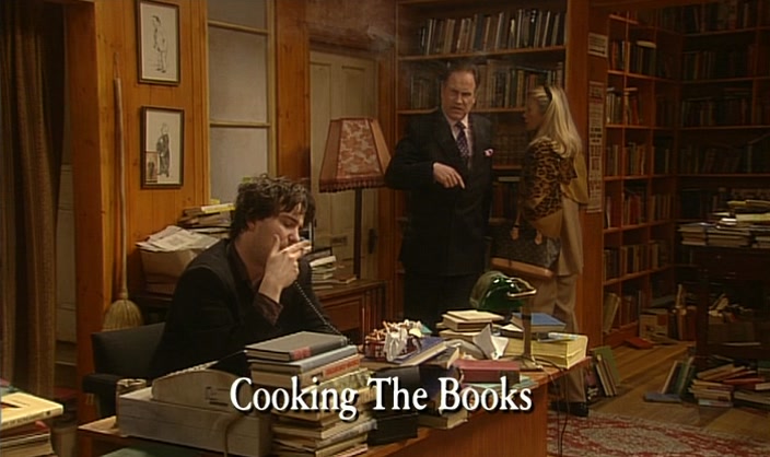 - THESE BOOKS... - YEAH, I KNOW. 