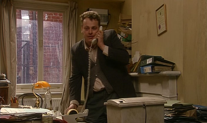 HELLO? YES, JANE. OH, RIGHT.  