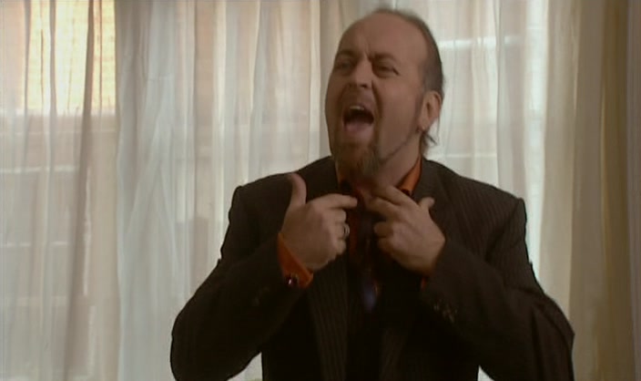 (CHOKING) IT'S MY LITTLE BOOK OF CALM... 