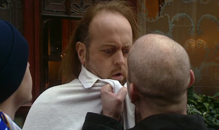 LOOKING FOR ANOTHER SLAP, ARE YA?  