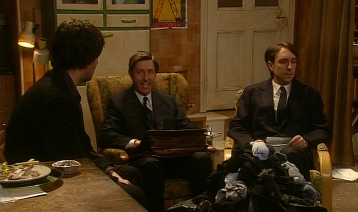 I LIKE THE ONE WHERE HE WENT TO DINNER WITH THE TAX COLLECTOR. 