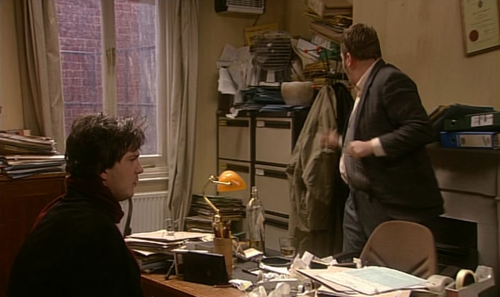 - I'VE JUST GOT TO POP OFF. - WHAT, NOW? 