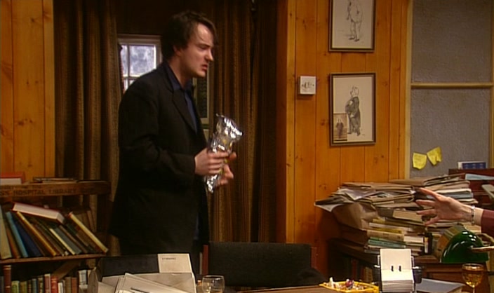 HE... HE'S GOT ALL SORTS OF FANCY NOTIONS, AND HE... 