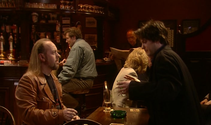 - ALL RIGHT, WHAT DID YOU ORDER? - LAGER. 