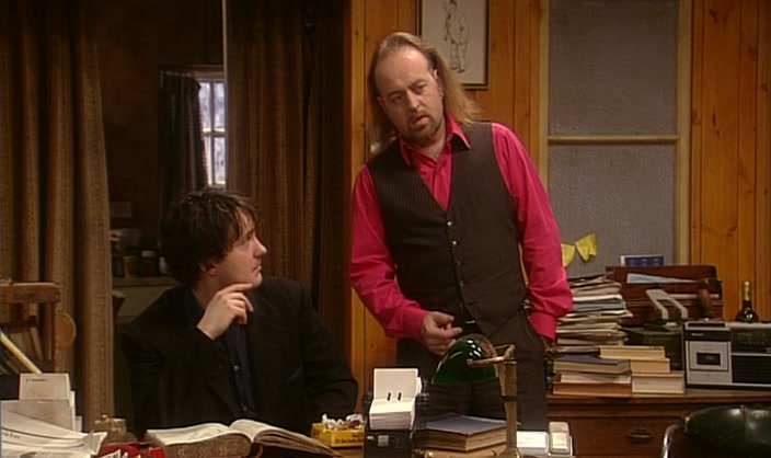 I BET YOU I CAN RECOMMEND AND SELL A BOOK TO THIS BLOKE. 