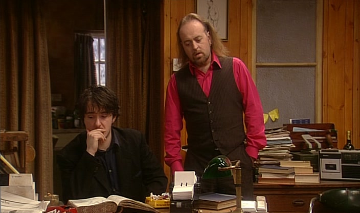 I BET YOU I CAN RECOMMEND AND SELL A BOOK TO THIS BLOKE. 