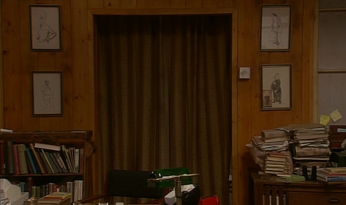 (BERNARD) I'M TAKING SOME CLOTHES TO OXFAM. 