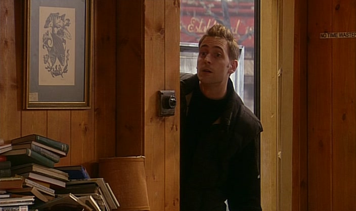 - HAS HE GONE? - ER... YEAH. 