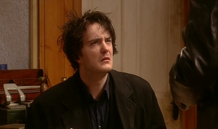 AND NOW, JUST BEFORE MY PHONE RINGS I GET A SHARP PAIN IN MY HEAD. 