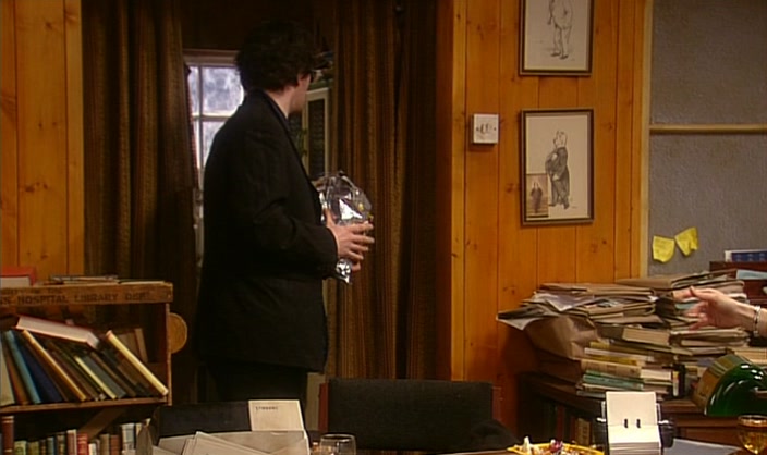 HE... HE'S GOT ALL SORTS OF FANCY NOTIONS, AND HE... 