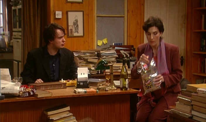 - I'LL ASK HIM. - NO! DON'T! I MADE IT UP. 