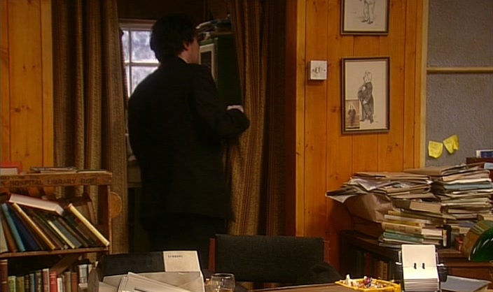 HE'S... I CAN SMELL IT A MILE OFF!  