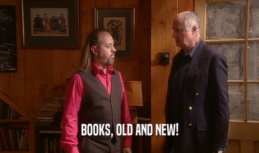 BOOKS, OLD AND NEW!  