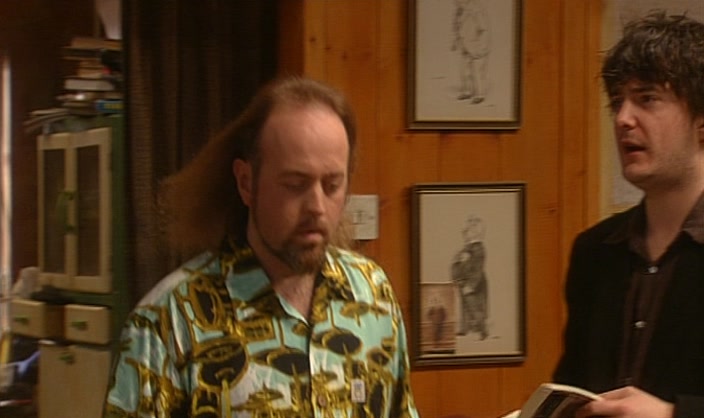 YOUR HAIR LOOKS AMAZING. WHERE'S THE CORKSCREW? 