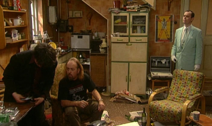 WE'RE NOT GOING ANYWHERE! WE'RE NOT HOUSE-SITTING. 
