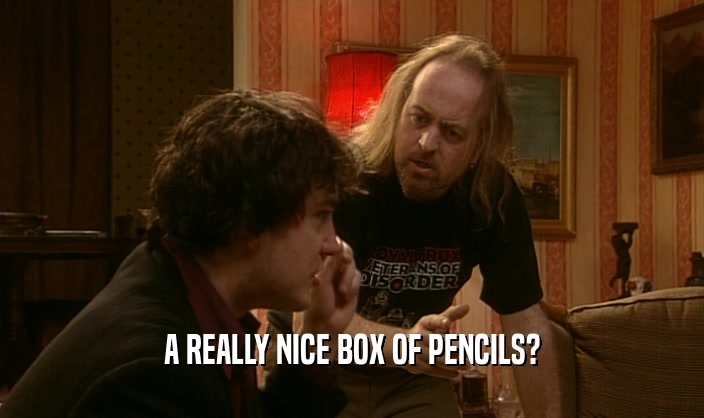 A REALLY NICE BOX OF PENCILS?  