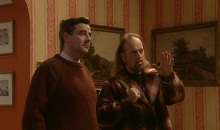 THE COW'S LOOKING OVER THERE, WE CAN'T SEE WHAT THE COW'S SEEING. 