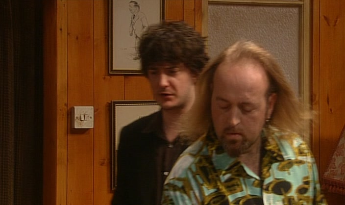 YOUR HAIR LOOKS AMAZING. WHERE'S THE CORKSCREW? 