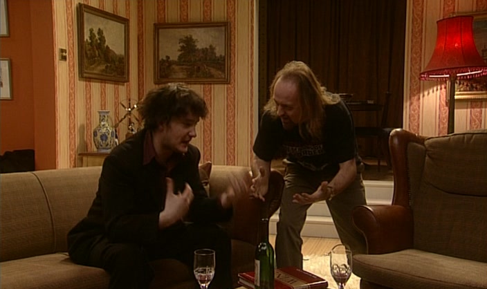 NO. IF YOU'RE GONNA GIVE THE GUY PENCILS FOR DRINKING HIS WINE, 
