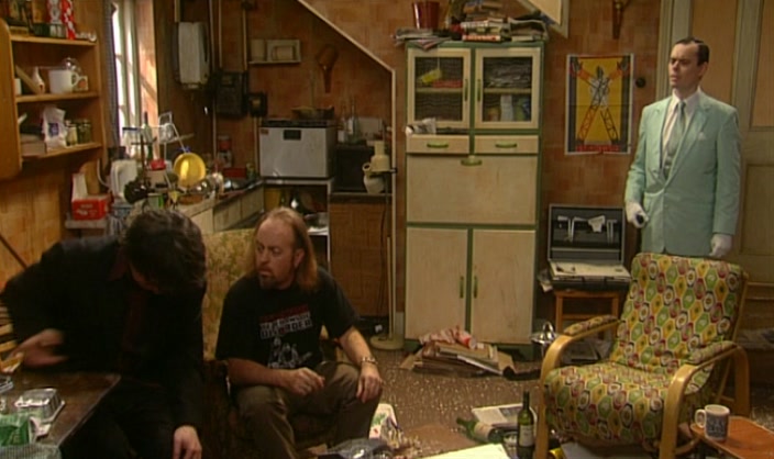 WE'RE NOT GOING ANYWHERE! WE'RE NOT HOUSE-SITTING. 