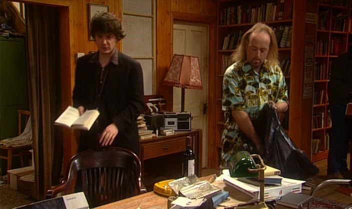 YOUR HAIR LOOKS AMAZING. WHERE'S THE CORKSCREW? 