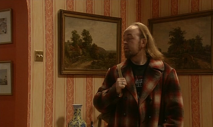 AH, I SEE YOU'RE AN AFICIONADO OF, ER... PAINTINGS. 