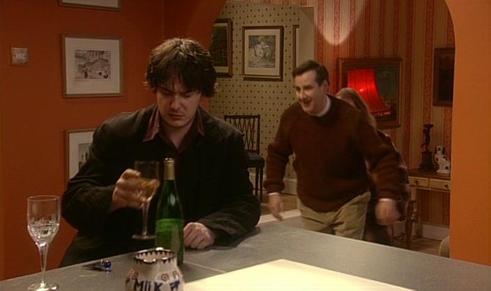 - IT'S IN THE CELLAR. FOLLOW ME. - OK. 