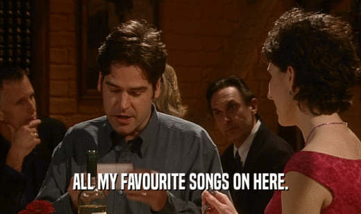 ALL MY FAVOURITE SONGS ON HERE.  