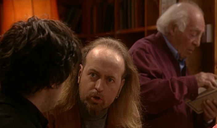 - I RECKON HE'S GOT A SHOOTER. - HE'S A HUNDRED YEARS OLD. 
