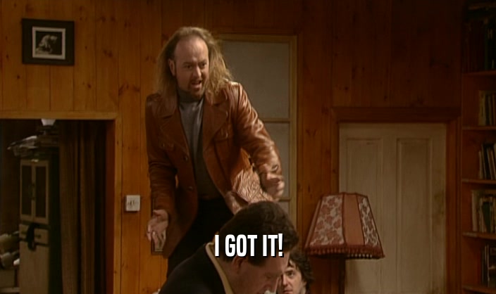 I GOT IT!  