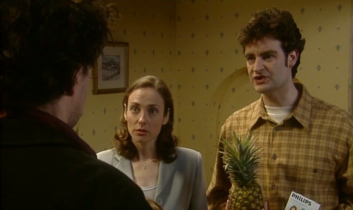 - YOU DID DRINK ALL THE BOOZE.
 - LOOK AT JIMMY.
 