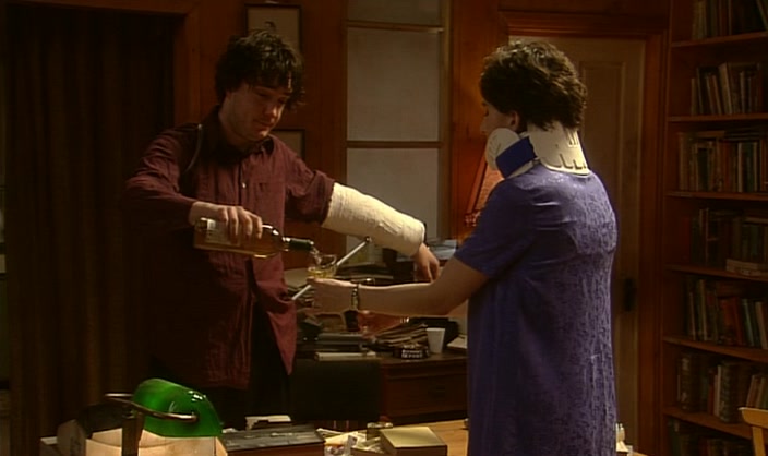 I REMEMBERED SOMETHING ABOUT THE DINNER PARTY. 