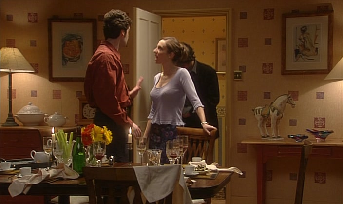 - I WILL. - GET HIM OUT. OUT. 