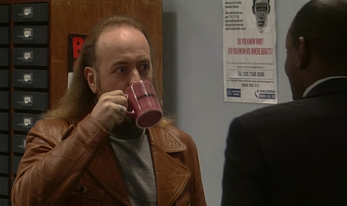 FINISH YOUR COFFEE. IT'S NOT BAD, IS IT? 