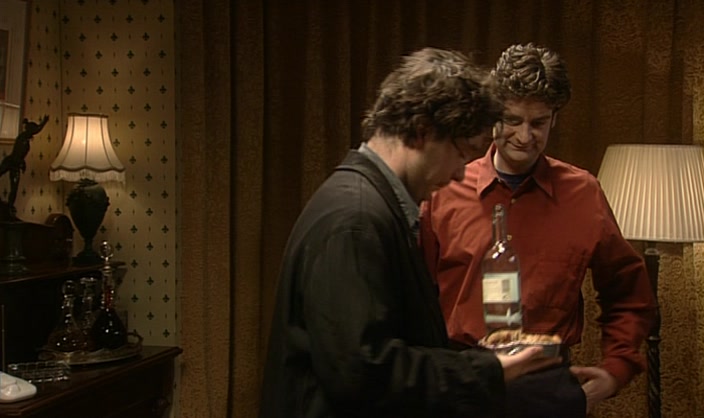 EXQUISITE GIFTS, AS ALWAYS. YOU'RE VERY EARLY, BERNARD. 