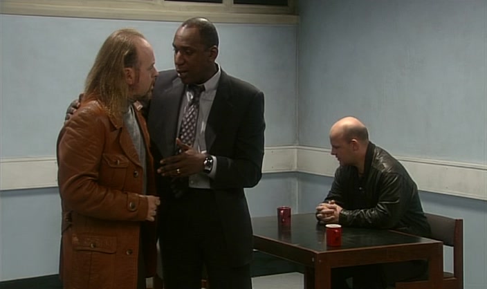 HE'S GETTING SHAKY. YOU TAKE OVER. OFFER HIM A DEAL. 
