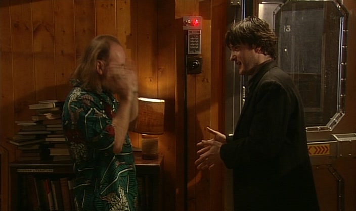 THE DOOR IS LOCKED, THE KEY PAD IS INSIDE. 