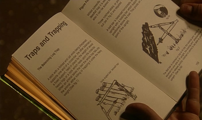 (SLURRING) RIGHT, THAT'S THE TRAPS SET UP. 