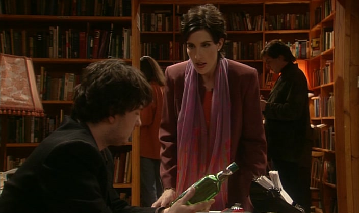 - GO AND SAY HELLO. - NO! DON'T! HE... CONFUSES ME. 