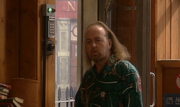 WHAT SORT OF WORLD IS IT WHERE YOU CAN'T LEAVE YOUR DOOR OPEN? 