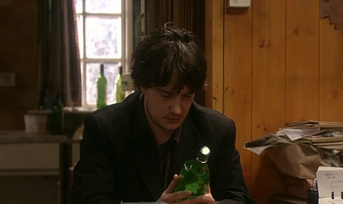 - GO AND SAY HELLO. - NO! DON'T! HE... CONFUSES ME. 