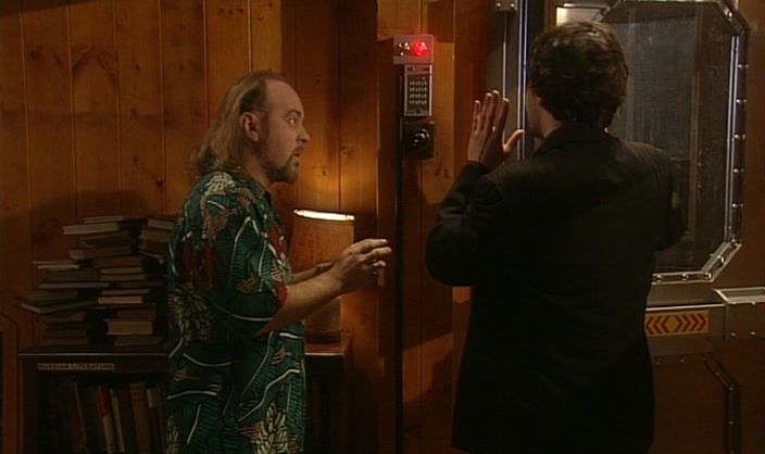THE DOOR IS LOCKED, THE KEY PAD IS INSIDE. 