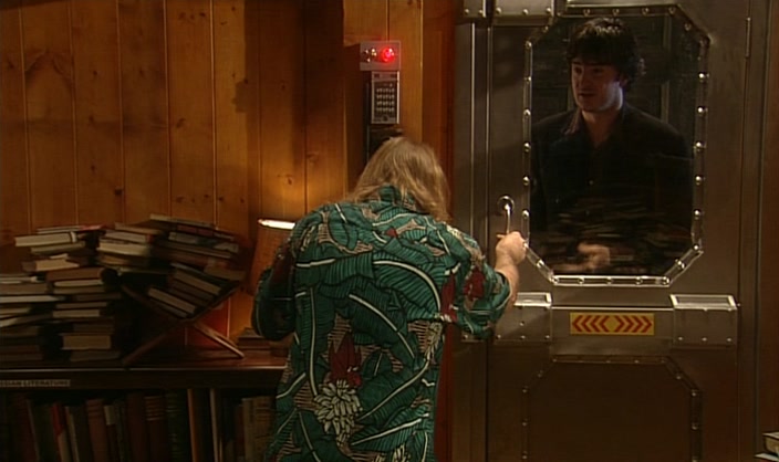 - RIGHT. - THE DOOR IS LOCKED. 
